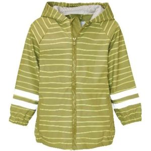 Playshoes - Regenjas - Gestreept - Groen - Unisex - Maat 80