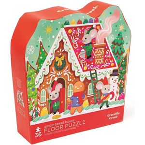 Crocodile Creek Puzzel 36 Stukken | Gingerbread House