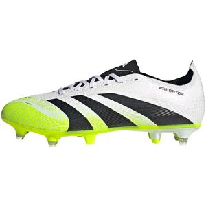 adidas Performance Predator League Soft Ground Voetbalschoenen - Unisex - Wit- 40 2/3