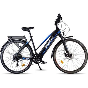 Urbanbiker Viena | Elektrische fiets Wandelen | Autonomie 200KM | Blauw | 28