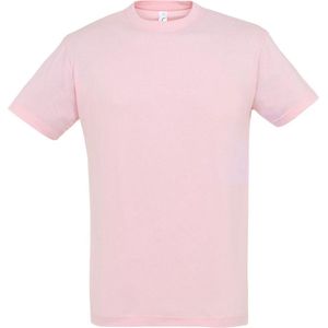SOLS Heren Regent T-Shirt met korte mouwen (Medium Roze)