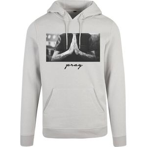 Mister Tee - Pray Hoodie trui - Grijs