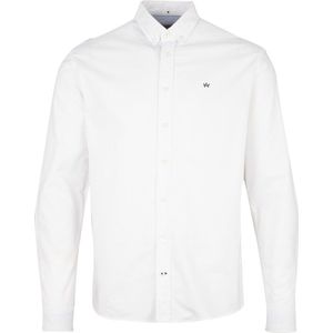 Kronstadt Heren Overhemd Wit Johan Oxford - XL