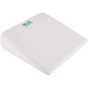 Ergonomisch Zitkussen voor Bureaustoel en Auto - Traagschuim Kussen voor Hoofdkussen en Knie - 36 x 35 x 8 cm