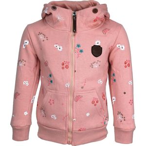 S&C Vestje Mother and me Bloem roze Kids & Kind Meisjes Roze - Maat: 146/152