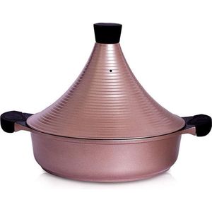 Aluminium tajine Agadir- Rose Gold is ook geschikt voor inductie