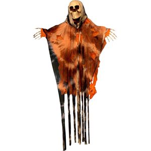 Fjesta© Halloween hangdecoratie geest oranje - 90cm
