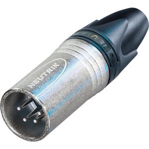 Neutrik NC4MXX XLR-connector Stekker, recht Aantal polen: 4 Zilver 1 stuk(s)