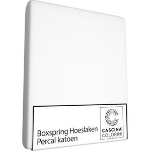 CASCINA COLORINI TC220 boxspringhoeslaken 090x220/45 wit