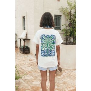 Palm Square Boxy Tee