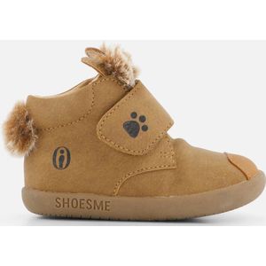 Baby | Klittenbandschoenen | Jongens | Cognac | Leer | Shoesme | Maat 20