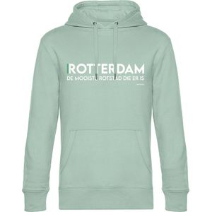 010 CASUALS ROTTERDAM HOODIE MOOISTE ROTSTAD aqua green