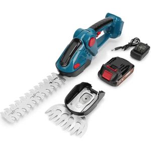 Elektrische Heggenschaar - Accu Heggenschaar - Heggeschaar met Accu - Grastrimmer - 1 Accu