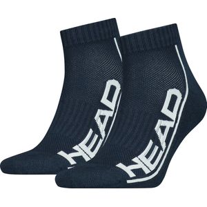 HEAD Quartersokken Performance 2-pack Navy-43/46