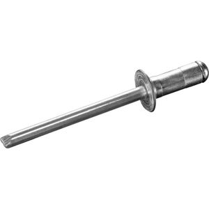 GOEBEL® - 1000 x Multi-Grip blindklinknagels (Ø x L) 4 x 12 mm - Alu Aluminium AlMG 2,5 / Staal verzinkt - Verzonken kop - MULTI - 7771140120 - Popnagel