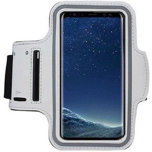 Pearlycase Sport Armband hoes Geschikt voor Samsung Galaxy A40 - Wit