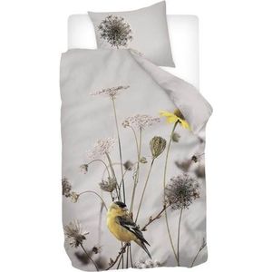 Snoozing Goldfinch - Dekbedovertrek - Eenpersoons  140x200/220 cm - Multi kleur