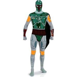 Boba Fett second skin Star Wars ™ kostuum volwassenen - Verkleedkleding - Medium