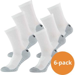 Xtreme Sockswear Tennis / Padel Sokken - 6 paar witte Tennissokken - Multi White - Maat 42/45