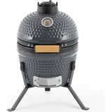 Kamado BBQ Egg - Kamado 13 Inch - Houtskoolbarbecues - Incl. Receptenboek - Zwart - Ø 27cm