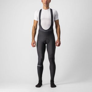 Castelli Fietsbroek lang met bretels Heren Zwart - Entrata Bibtight Black - 3XL