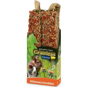 JR Farm Grainless Farmys - wilde zaden/distelbloemen, 140 gram