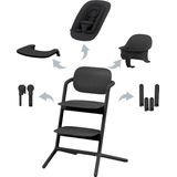 Cybex Lemo - Kinderstoel - 4 in 1 Set - Stunning Black