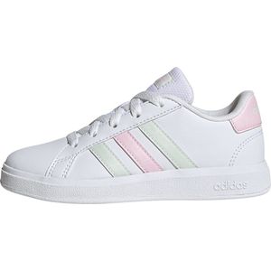 adidas Sportswear Grand Court Lifestyle Tennis Lace-Up Schoenen - Kinderen - Wit- 34