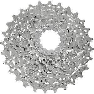 Shimano 9 speed cassette 11-32 zilver 9-18-27 versnellingen Hyperglide verbeterde versie voor ultiem schakelen door nieuw tandontwerp!