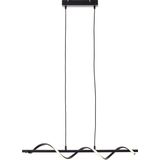 Brilliant lamp Eunice LED hanglamp zwart mat zwart 22 W LED geïntegreerd
