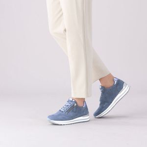 Gabor 528 Lage sneakers - Dames - Blauw - Maat 40
