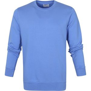 Colorful Standard - Sweater Sky Blue - Heren - Maat S - Regular-fit