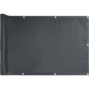 vidaXL Balkonscherm 120x500 cm - Antraciet Balkonscherm - Privacy Screen - Balkondecoratie - Buitendecoratie - Windscherm
