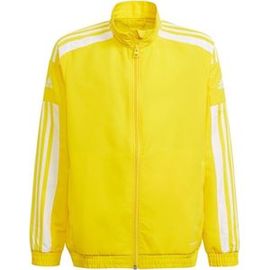 adidas - Squadra 21 PRE Jacket Y - Presentatie Jack - 128 - Geel