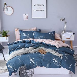 Boraboi ® Tweezijdige Microvezel Beddengoedset met Ananas- en Bladerenpatroon voor Kinderen en Volwassenen