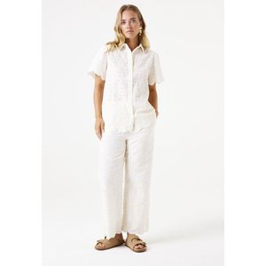 GARCIA E50315 Dames Relaxed Fit Broek Wit