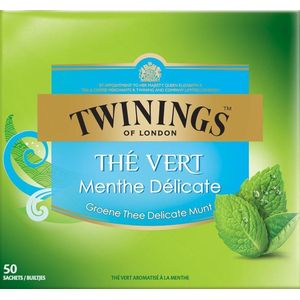 Twinings Green mint 50 zakjes