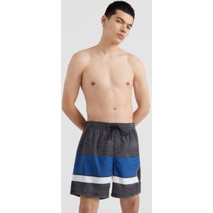 O'Neill Wijde Zwemshort - 29012 White/Blue - maat L (L) - Heren Volwassenen - Polyester- 2800006-29012-L