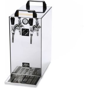 Biertap - Kontakt 40/K Profi, thuistap, bierkoeler 2-lijns, membraanpomp, 50 liter/uur, Green Line