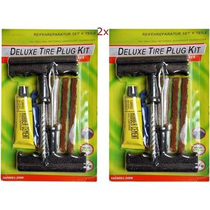 Solacis Bandenreparatieset Auto - Bandenreparatiekit - Proppenset - Bandenreparatieset - Banden Reparatieset Auto - Must Have Voor In De Auto!