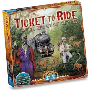 Ticket to Ride Afrika - Uitbreiding - Bordspel