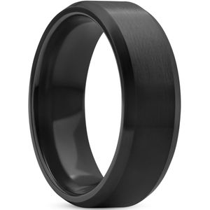 Lucleon - Heren - Keramiek Ringen - Zwart