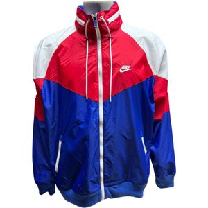 Nike Mens Windbreaker - Rood/Wit/Blauw - Maat L