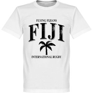 Fiji Rugby T-Shirt - Wit - XXXL