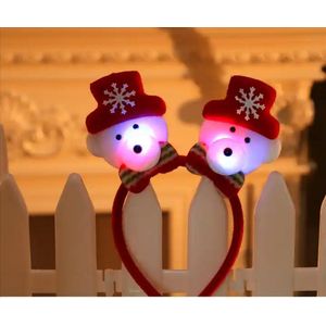 Prachtige nieuwe desgin Kerstman hoofdband met verlichting voor volwassenen ,kerst haarband voor Christmas en sinterklaas