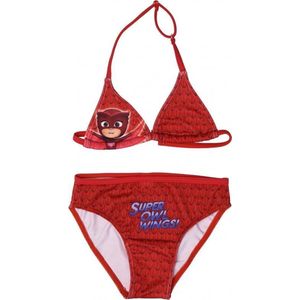 Pj  Masks bikini - 116 - 6 jaar - Rood