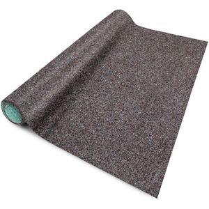 FLOORDIREKT Gazontapijt Farbwunder - Bruin - Ideaal voor Balkon en Terras - 100 x 300 cm