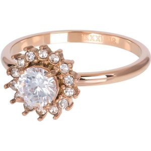 iXXXi jewelry vulring Lucia rose goudkleurig - Maat 17 (gewone ringmaat 19)