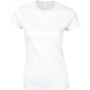 Gildan Softstyle® Fitted Ladies' T-shirt GI6400L - White - XL