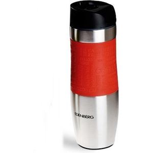 Edënbërg Thermosfles in RVS - Travel Mug - Thermos Beker - 480 ml - Rood